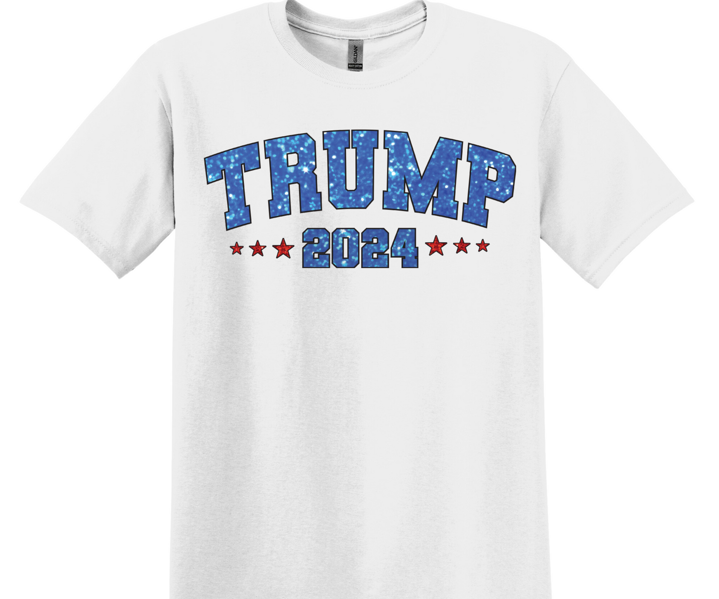 TRUMP 2024 BLUE SPARKLE