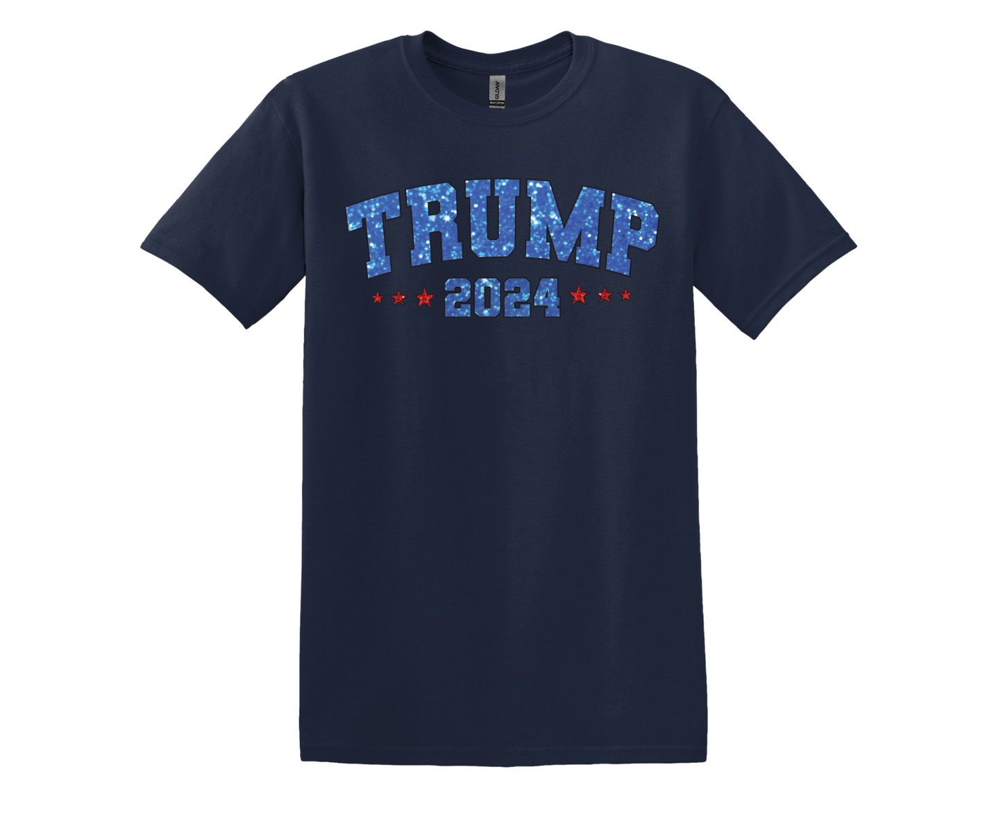 TRUMP 2024 BLUE SPARKLE