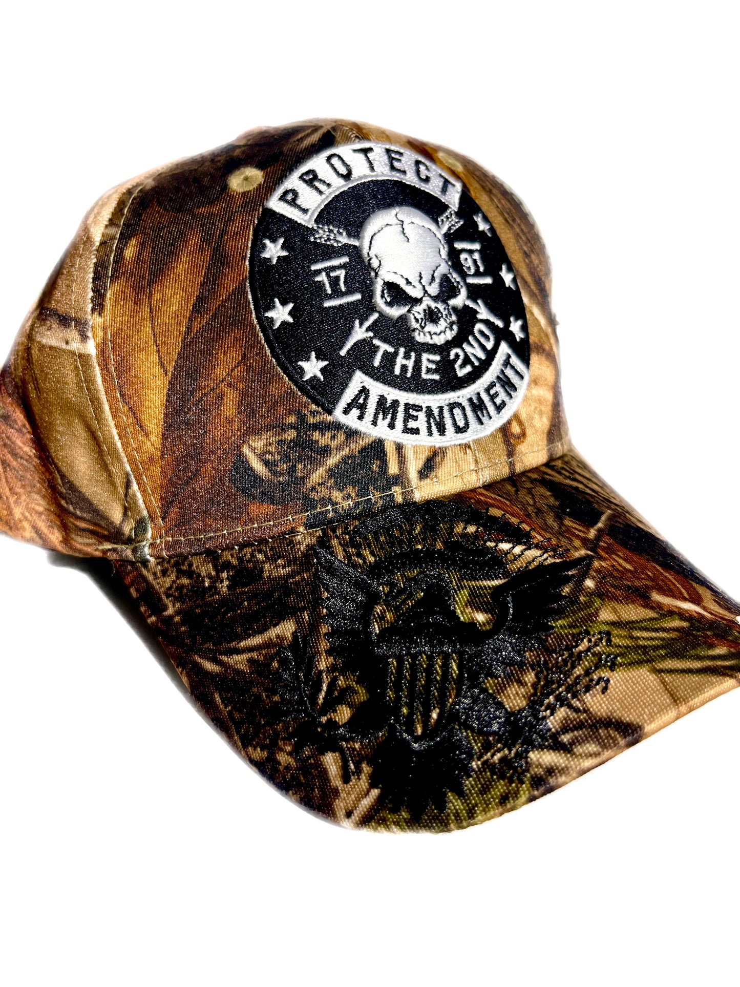 PROTECT THE 2ND AMENDMENT HUNTING CAMO HAT