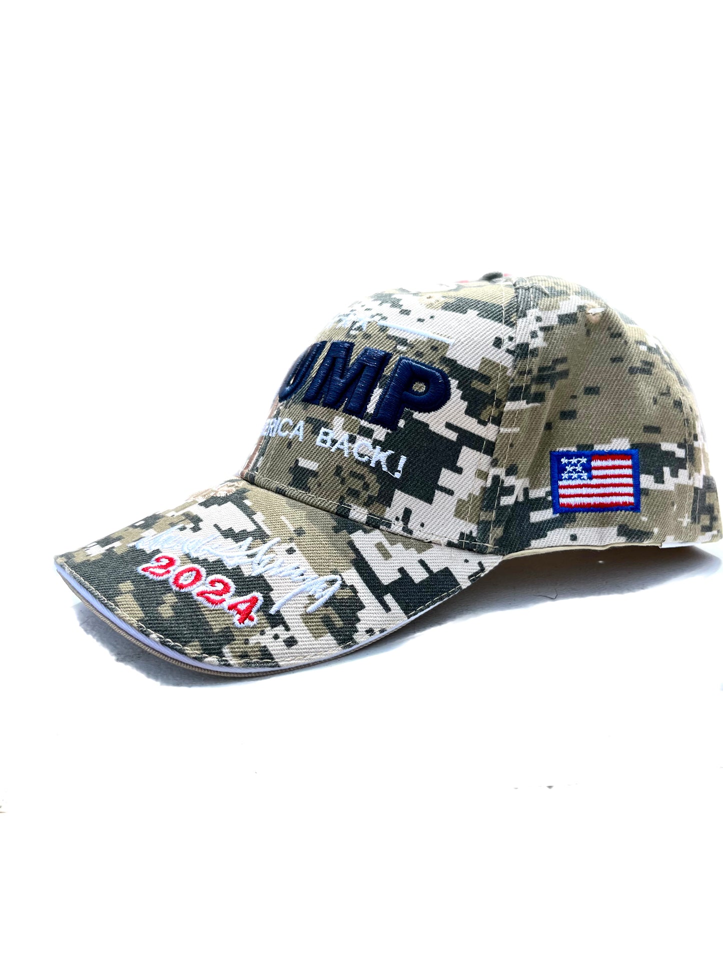 TRUMP 2024 CAMO PRESIDENTIAL SEAL HAT