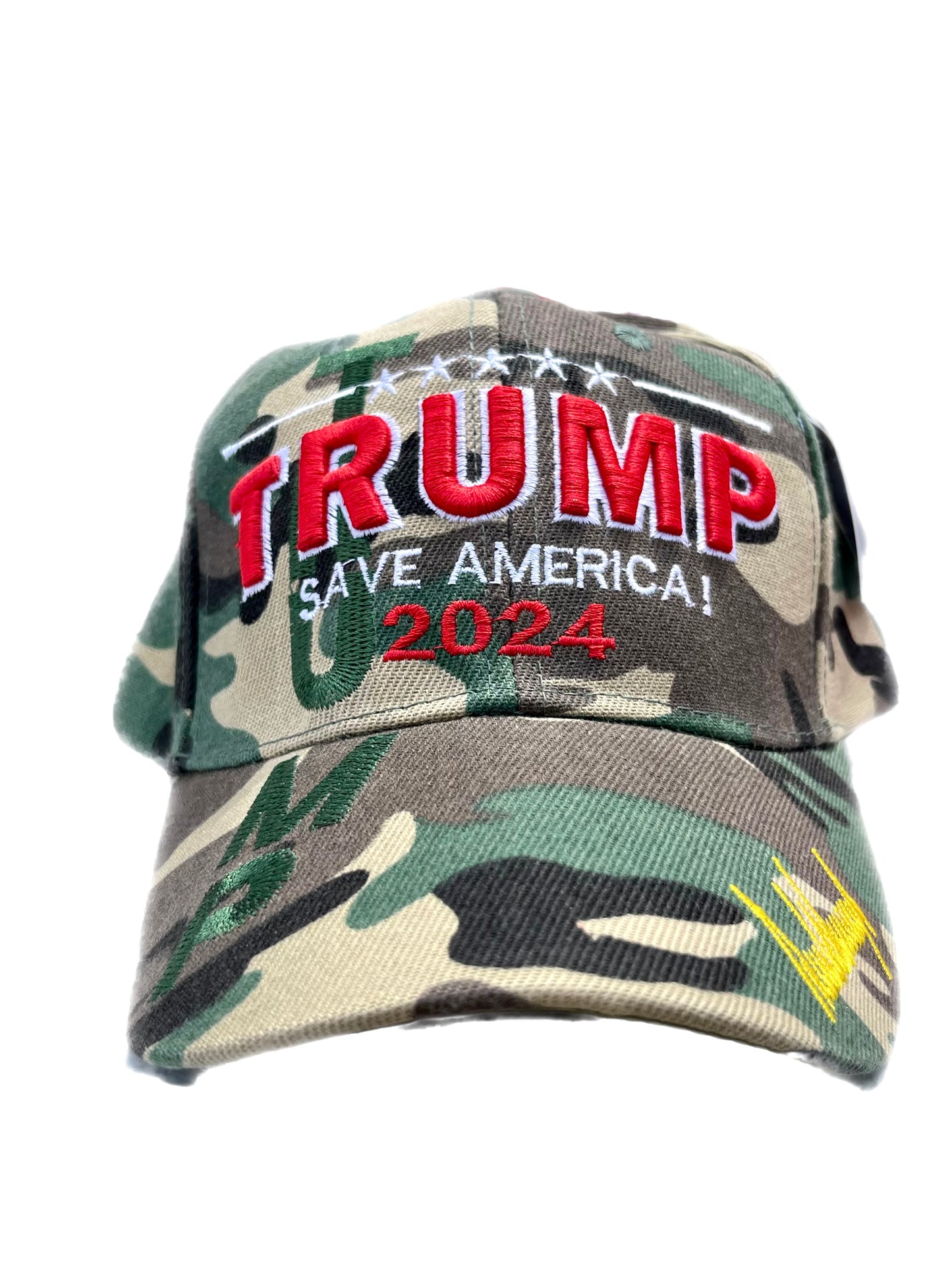 TRUMP SAVE AMERICA 2024 OG CAMO HAT