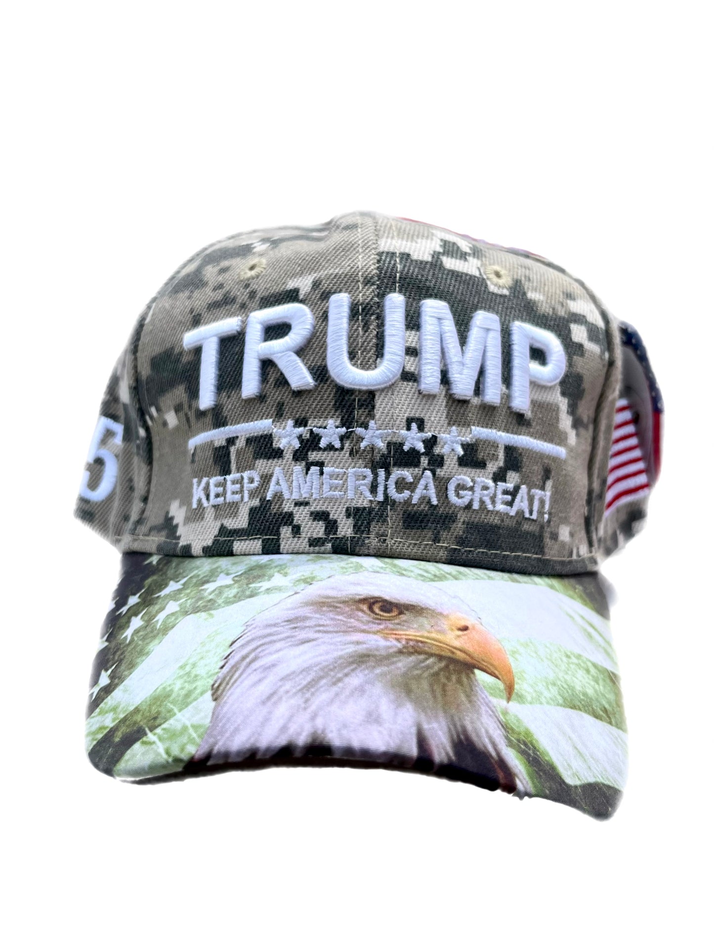 TRUMP EAGLE DIGITAL CAMO HAT