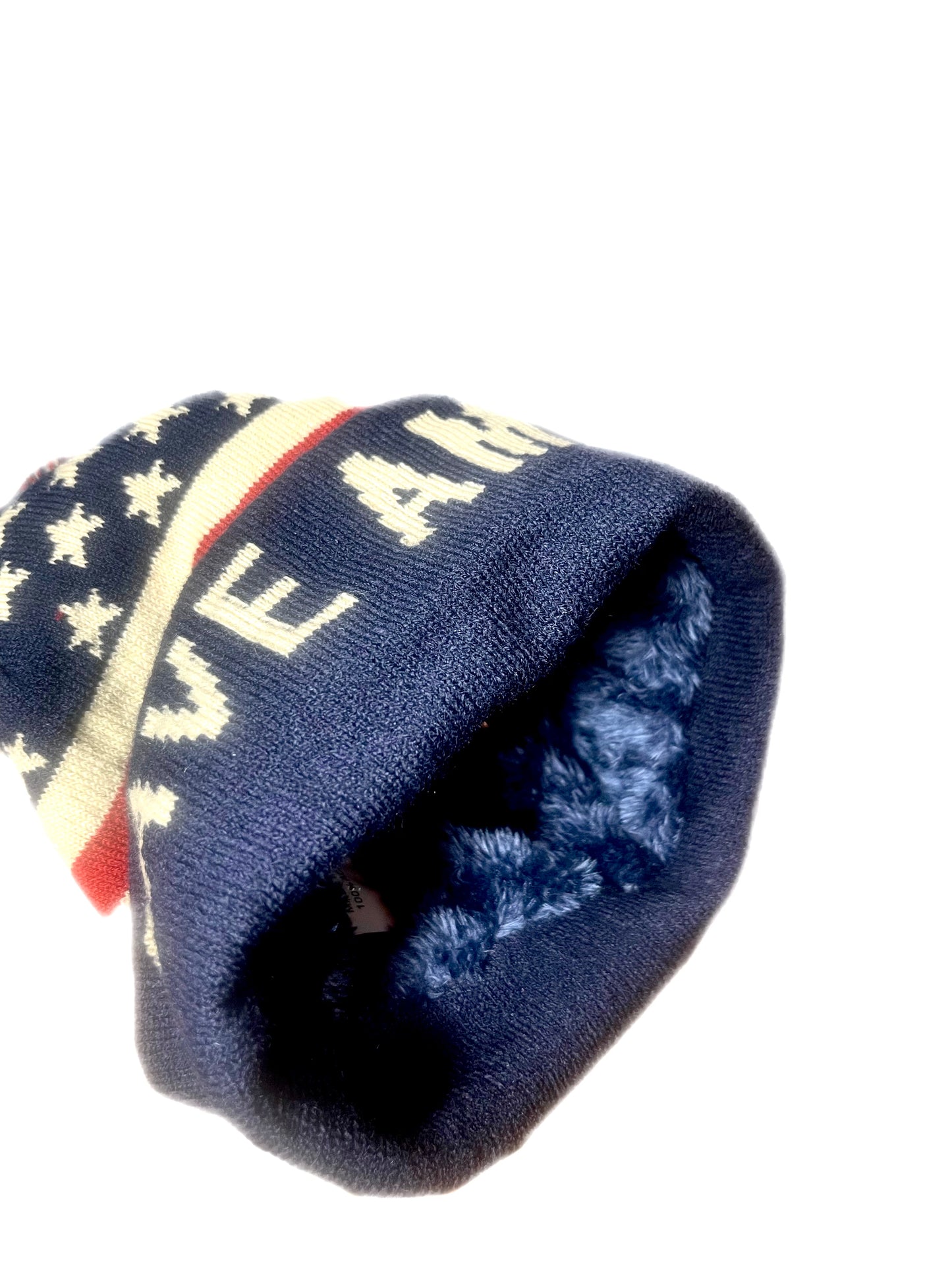 SAVE AMERICA FLEECE BEANIE WINTER HAT