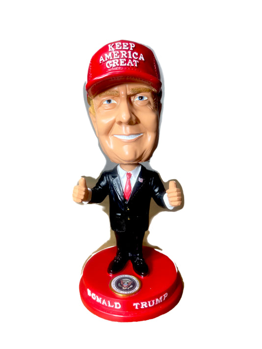 PRESIDENT TRUMP BOBBLE HEAD COLLECTORS LIMITED EDITION