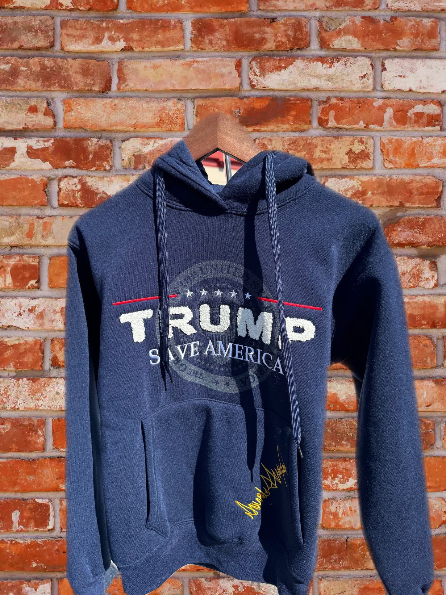 TRUMP PRESIDENTIAL SEAL HOODIE PULL OVER LIMITED EDITION
