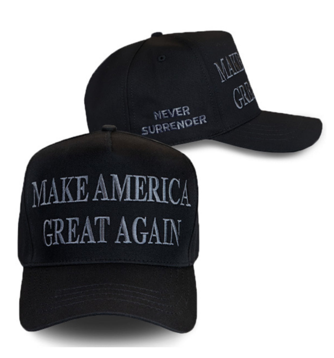 DARK MAGA MAKE AMERICA GREAT AGAIN HAT 45-47 OFFICIAL